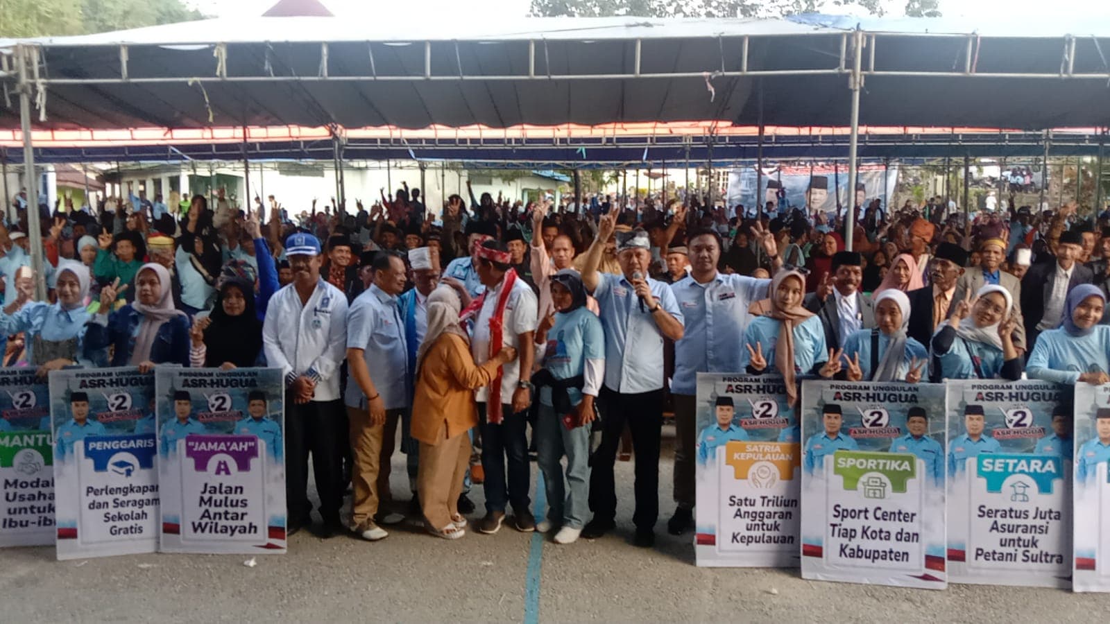 JELANG DEBAT PUTARAN KETIGA, ASR-HUGUA SERAP ASPIRASI WARGA SURAWOLIO