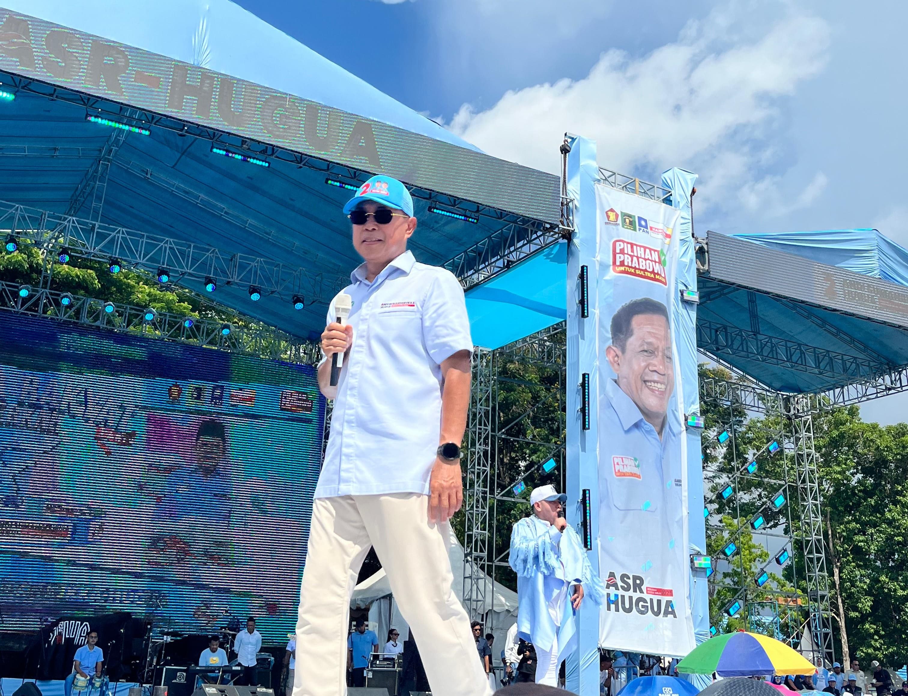 "Kampanye Akbar ASR-Hugua, Andi Sumangerukka: Setiap Suara Tentukan Masa Depan Sultra