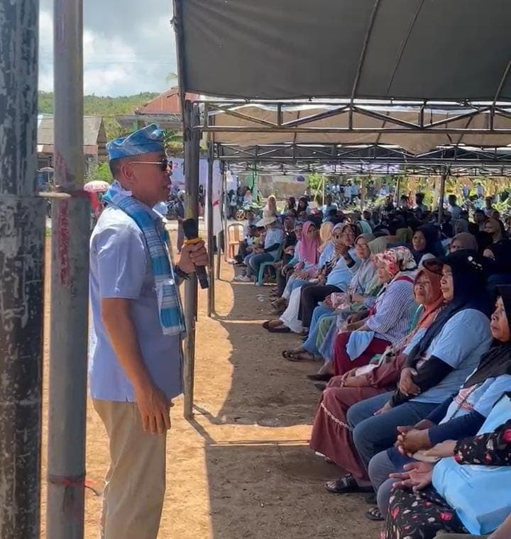 Andi Sumangerukka-Hugua Tawarkan Program SATRIA KEPULAUAN hingga PENGGARIS di Tomia Wakatobi