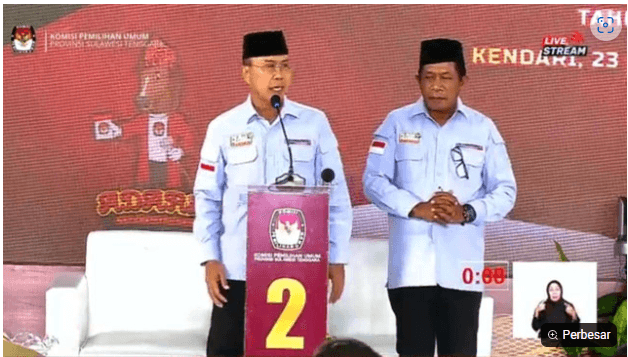 Usai Proses Berjenjang, KPU Tetapkan ASR-Hugua Pemenang Pilkada Sultra 2024