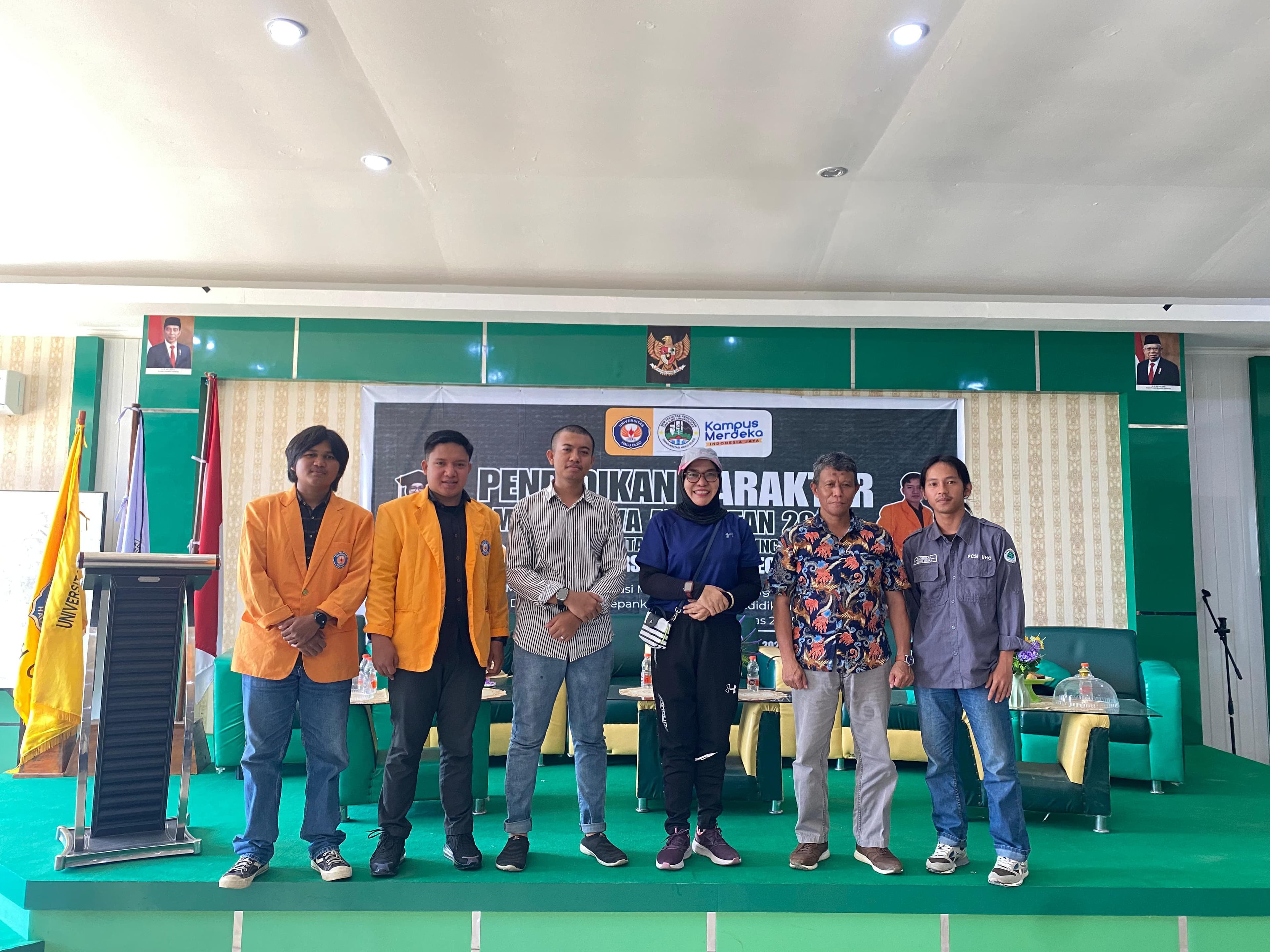 Badan Eksekutif Mahasiswa Fakultas Kehutanan Dan Ilmu Lingkungan Universitas Haluoleo Melaksanakan kegiatan "PENDIDIKAN KARAKTER"