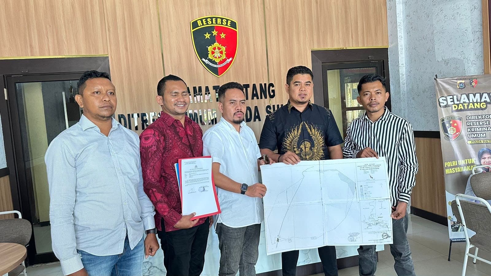 KUASA HUKUM AHLI WARIS SAENONG DESAK POLDA SULTRA PERIKSA BUPATI BOMBANA TERKAIT DUGAAN PENYEROBOTAN LAHAN PADANG PAJJONGANG