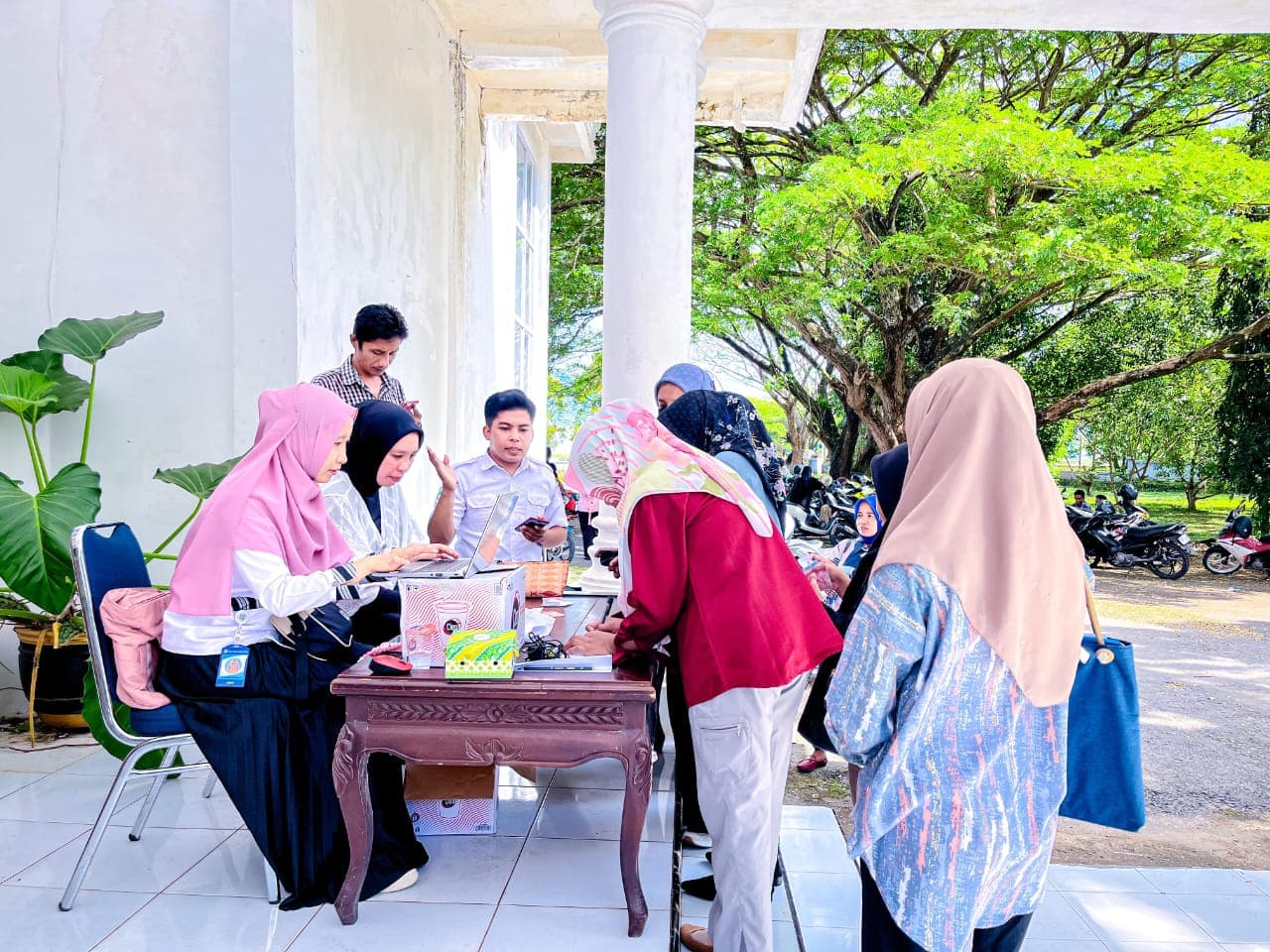 Panitia Pelaksana Tes Kejiwaan PPPK Asfira Sugiarto Kabupaten Buton Utara membantah tudingan pelaporan menghalang-halangi tugas wartawan