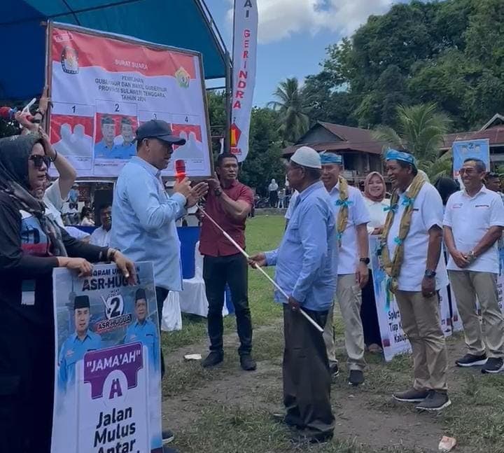 Di Kaledupa Wakatobi, Andi Sumangerukka Paparkan Visi Lima Tahun Kedepan